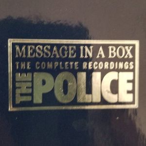 THE POLICE Vintage CD Set of 4 Message in a Box